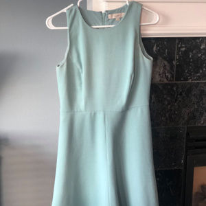 🌸 LOFT 🌸 Light Blue Fit and Flare Dress